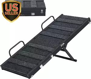 Dog Ramp for Bed, 39.8'' Long Foldable Dog Ramp for Couches & Cars, 5 Adjustable - Picture 1 of 8