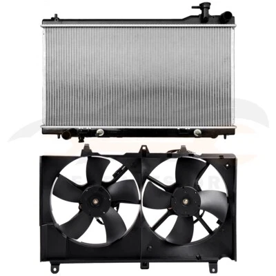 Kit de radiador eléctrico y ventilador de refrigeración para Infiniti G35 2003 2004 2005-2007 Foto 1 de 4