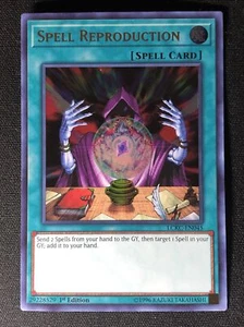YuGiOh SPELL REPRODUCTION  1st Edition LCKC-EN045 Ultra Rare M/NM - Picture 1 of 2