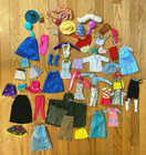 Vintage to Now Lot Barbie and Ken Clothing & Accessories-Tagged/Clone/ Handmade