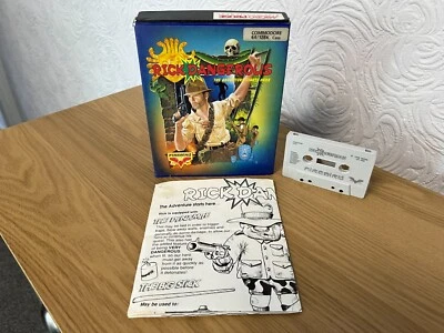 Cassetta Firebird Rick Dangerous Commodore 64 - Funzionante -👽👾Idea Regalo Retro👾👽 - Immagine 1 di 4