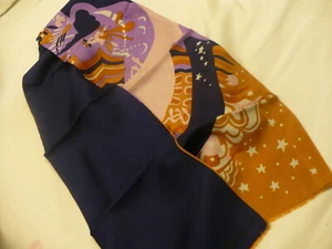 LaDear scarf Made in Italy 2 sided open ends 43" X 5.5" S176 - Bild 1 von 3