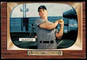 1955 Mickey Mantle #202 New York Yankees Bowman