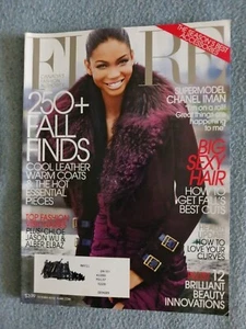 2010 OCTOBER FLARE MAGAZINE - CANADA - CHANEL IMAN COVER - FASHION - Imagen 1 de 1