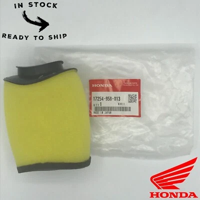 Genuine OEM Honda Air Filter Element Cleaner 17254-958-013 - Image 1 of 3