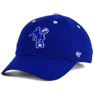Indianapolis Colts NFL Kid's MVP Adjustable Cap Hat Youth Bucking Horse Logo IN - Picture 1 of 2