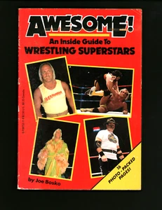 Awesome! Inside Guide To Wrestling Superstars 1987 Parachute Press Hulk Hogan - Imagen 1 de 5