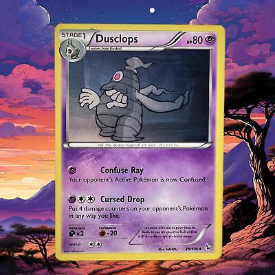 Dusclops 39/106 - Flashfire - Uncommon - Pokemon Card TCG