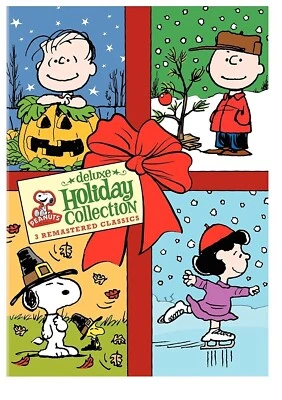 Peanuts Holiday Collection (DVD, 3-Disc Set, Deluxe ) Charlie Brown Christmas — 第 1/2 张图片
