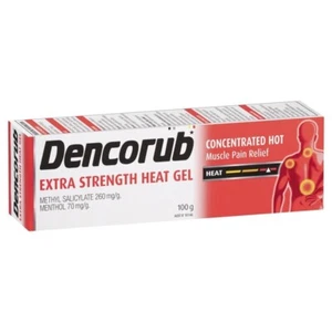 Dencorub Extra Strength Heat Gel 100g pain relief - Picture 1 of 1