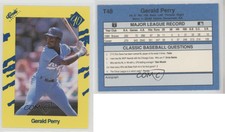 1990 Classic Update Yellow Travel Edition Gerald Perry #T48