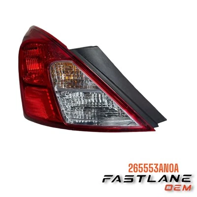2012-2019 NISSAN VERSA LEFT REAR TAIL LAMP OEM 265553AN0A - Image 1 of 4