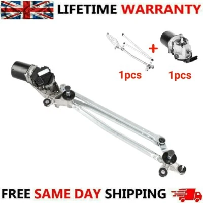 FOR NISSAN QASHQAI 2006-2013 FRONT WINDSCREEN WIPER MOTOR & LINKAGE 28800-JD000 - Image 1 of 4