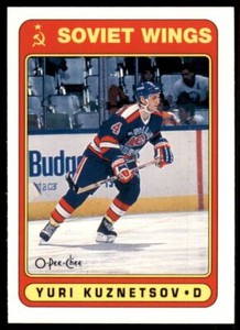 Yuri Kuznetsov 1990-91 O-Pee-Chee #489 Soviet Wings