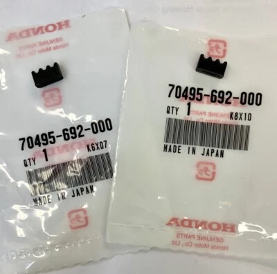 Juego de cojines de puerta de gas de llenado de combustible genuino OEM Honda / Acura 70495-692-000 (par) Foto 1 de 3