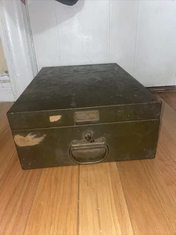 Vintage GF Allsteel File Cabinet (read Description) Cover