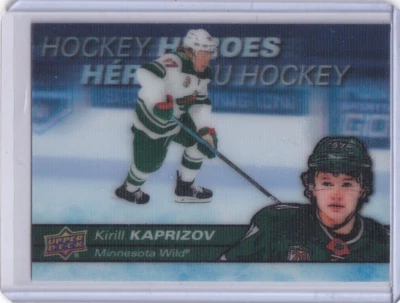 2021-22 Upper Deck Tim Hortons Collectors Series Kirill Kaprizov Hockey Heroes - Image 1 of 2