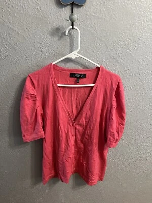 Женские Kasper коротким рукавом кнопка лосося цвет размер XL - Изображение 1 из 4