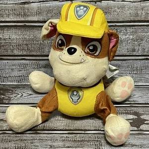 Nickelodeon Paw Patrol Rubble Plush, Paw Patrol Live: Race To The Rescue - Picture 1 of 6