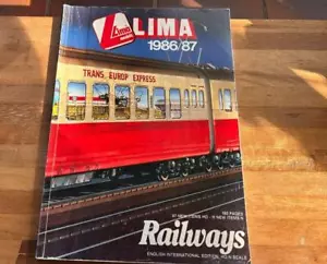 LIMA EISENBAHNEN HO/OO UND SPUR N KATALOG 1986 - 1987 MIT GLEISPLÄNEN - Bild 1 von 10