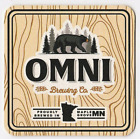 Omni Brewing Co  Beer Coaster Maple Grove MN