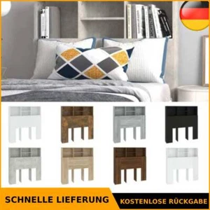 Bett Kopfteil mit Ablagen 100x19x103,5cm Betthaupt mehrere Auswahl vidaXL - Bild 1 von 89