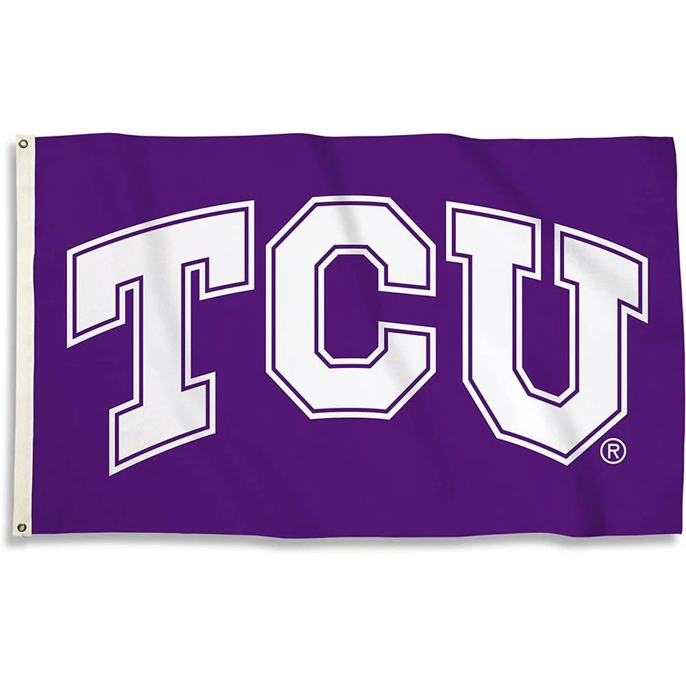 TCU Horned Frogs 3' x 5' Flag - Image 1 of 1