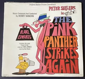 PINK PANTHER STRIKES AGAIN~Mancini/Tom Jones SEALED Orig '76 Rare Soundtrack LP - Picture 1 of 12