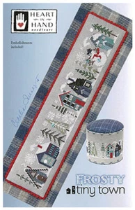 Frosty Tiny Town~Heart in Hand Needleart - Picture 1 of 1