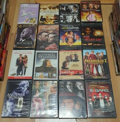 SEALED NEW Classic, Drama, Comedy, Animation DVDs A thru L - $3 Buy more to save - Image 1 of 4