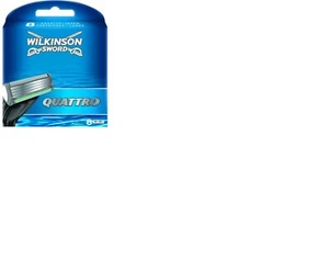 Wilkinson Sword Quattro Plus Rasierklingen - 8er Pack OVP I Männer Klingen NEU - Bild 1 von 1