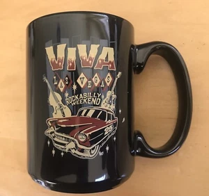 Viva Las Vegas Rockabilly Weekend Coffee Mug NEW - Picture 1 of 7