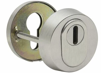 Schutzrosette Sicherheitsrosette Edelstahl Kernziehschutz Schutz Profilzylinder - Bild 1 von 2