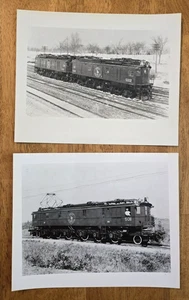Konvolut 2 alte elektrische Lokomotive Zug 8 x 10 Fotos: Great Northern A - Bild 1 von 5