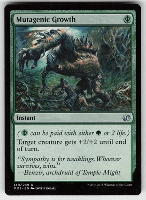 MTG Modern Masters 2015 #149 Mutagenic Growth Lightly played tcg - Image 1 of 2