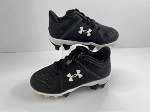 Under Armour Leadoff Low RM Baseball Cleats Black 3025600-001 Kids Size 9K Child - Picture 1 of 11