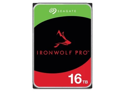 Seagate IronWolf Pro ST16000NT001 16TB 7200 RPM 256MB Cache 3.5" Internal Hard - Image 1 of 4