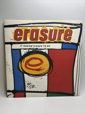 ERASURE It Doesn't Have To Be 1987 UK 12" Vinyl single 12MUTE56  Vince Clarke - Image 1 of 2