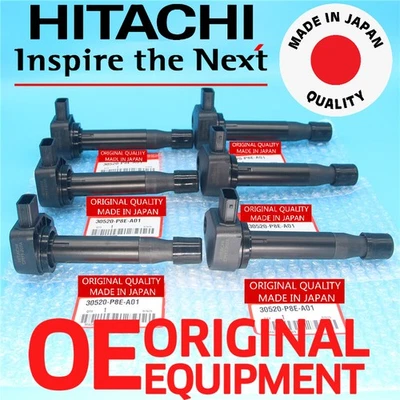 Juego de 6 bobinas de encendido para Honda Odyssey Accord TL CL 1999-2009 3,0 L 3,2 L 3,5 L Foto 1 de 4