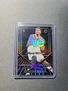 2024-25 Anthony Edwards Obsidian Atomic Initials /125 - Bild 1 von 2