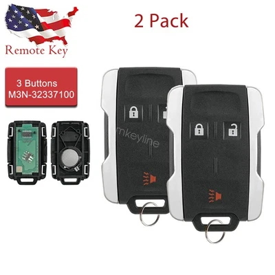 2 para GMC Sierra 1500 2500 3500 2014 2015 2016 2017 2018 mando a distancia sin llave Foto 1 de 4