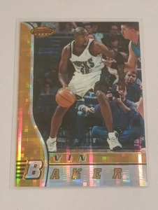 Vin Baker 1996-97 Bowmans Best Atomic Refractor Card #9 Milwaukee Bucks NBA  - Bild 1 von 2