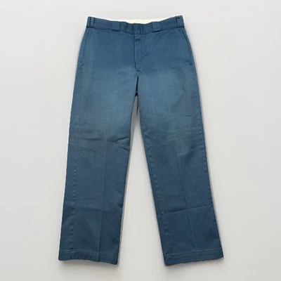 Vintage Dickies Chino Pants Mens 35x29 Work Wear Zip Fly USA Made 70s Distressed - Image 1 of 4