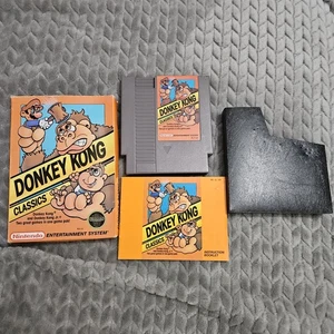 NES Donkey Kong Classics Nintendo Entertainment System 1986 sehr guter Zustand Beschreibung lesen  - Bild 1 von 11