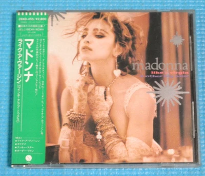 MADONNA CD Like A Virgin & Other Big Hits! w/Sticker Obi 1984 OOP Japan 28XD-455 - Bild 1 von 4