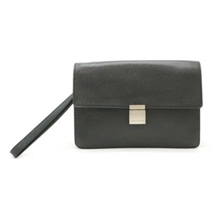 LOUIS VUITTON LOUIS Vuitton Taiga Selenga Second Bag Clutch Bag Leather - Picture 1 of 8