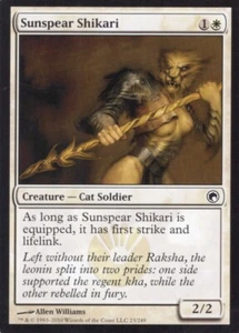 2X SUNSPEAR SHIKARI 23/249 SCARS OF MIRRODIN MTG MAGIC LP X2 (yourdeckbuilder) - Picture 1 of 1
