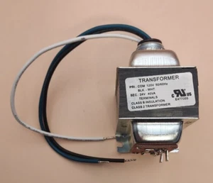 E477055 - Class 2 Transformer - 24V 40VA - Terminals Class B Insulation - Picture 1 of 2