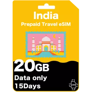 India Prepaid Travel eSIM - Picture 1 of 10
