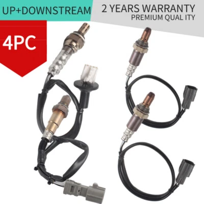 Sensores de oxígeno lambda O2 aguas arriba y aguas abajo 4 piezas para Toyota Sienna 2011 tracción delantera Foto 1 de 4